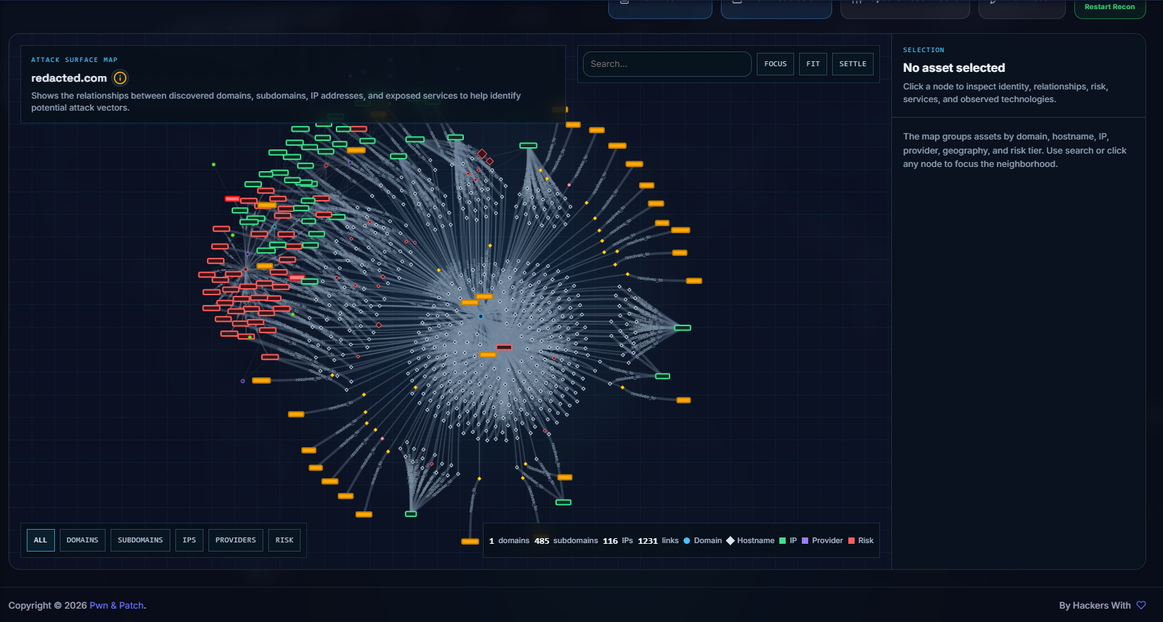 Attack Surface Management screenshot